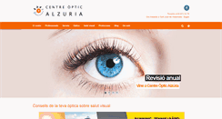Desktop Screenshot of centreopticalzuria.com